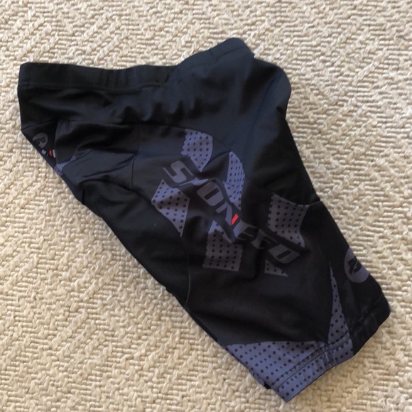 Sponeed Bicycle Shorts Thick Padded Seat Saddle Black Gray Cycling Large Men - Picture 7 of 14